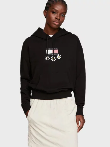 Толстовка Tommy Jeans чорна