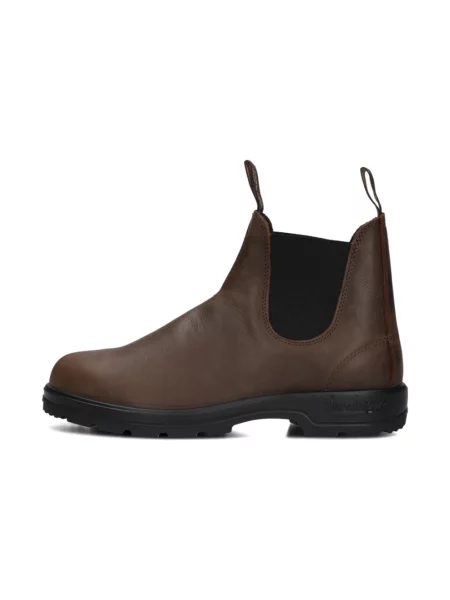 Botki Blundstone skórzane retro brązowe
