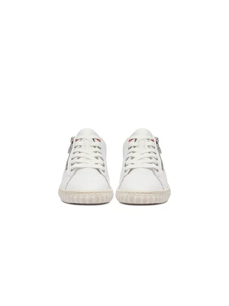 Sneakersy Rieker biela