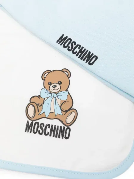 Czapka dziecięca Moschino biała