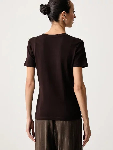 Tommy Hilfiger T-shirt brązowa