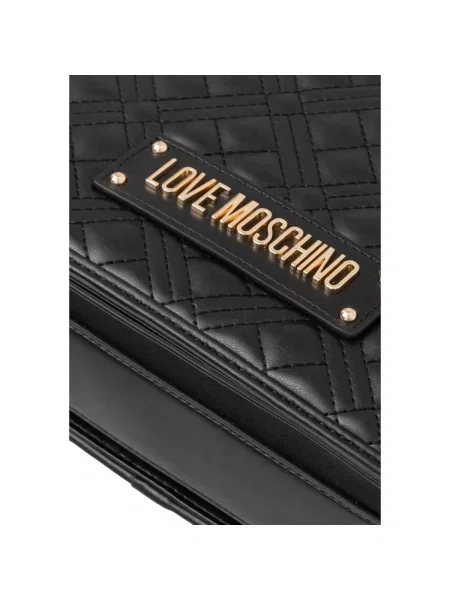 Geantă Love Moschino matlasată negru