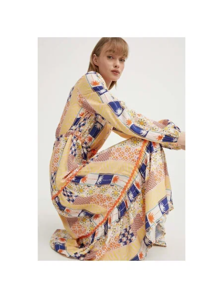Never Fully Dressed sukienka maxi rozkloszowana