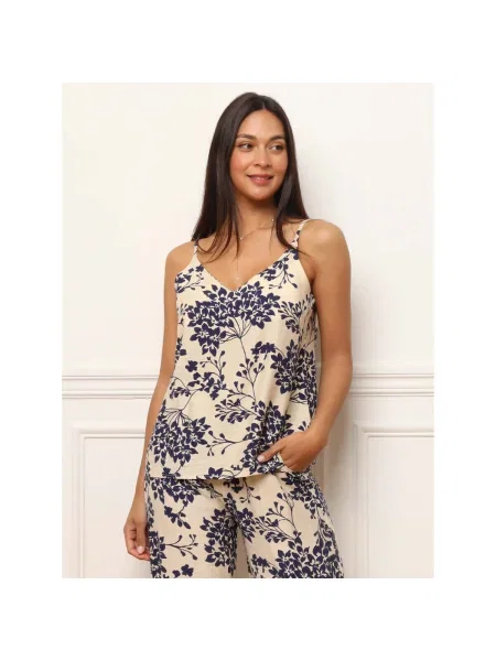 Top La Modeuse albastru