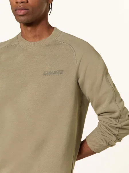 Napapijri Bluza Nierozpinana Back beige beżowa