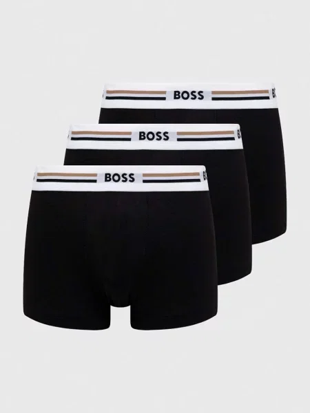 BOSS boxeralsó 3 db férfi fekete