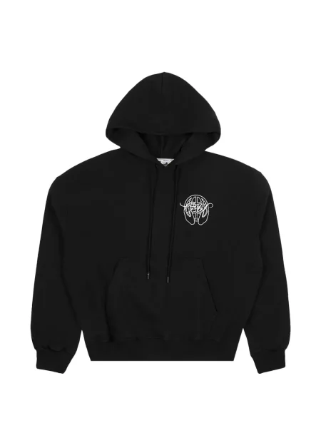 Hanorac cu glugă Off-white alb