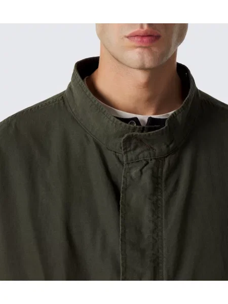 Geacă parka A.presse de lână verde