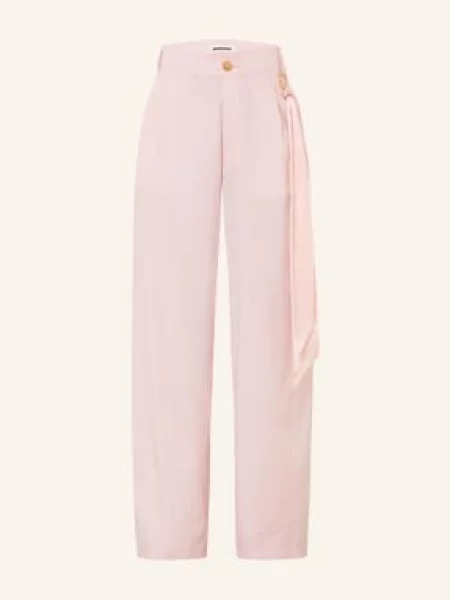 Darkpark Spodnie Z Marleny Phebe pink różowe