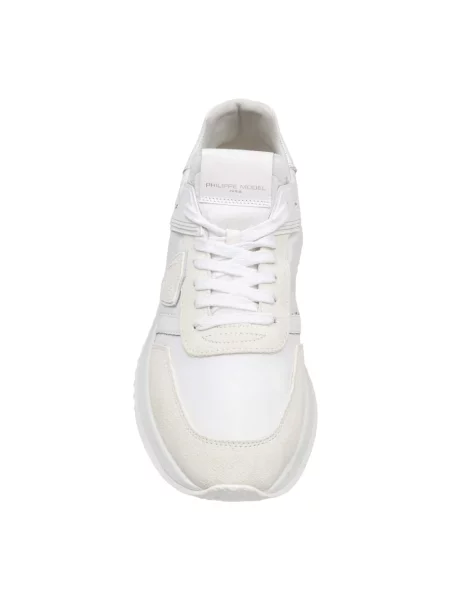 Buty do biegania Philippe Model zamszowe do biegania białe