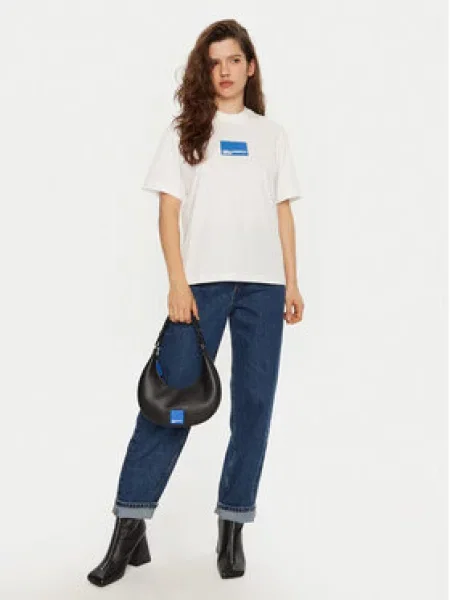 Tričko Karl Lagerfeld Jeans bílé