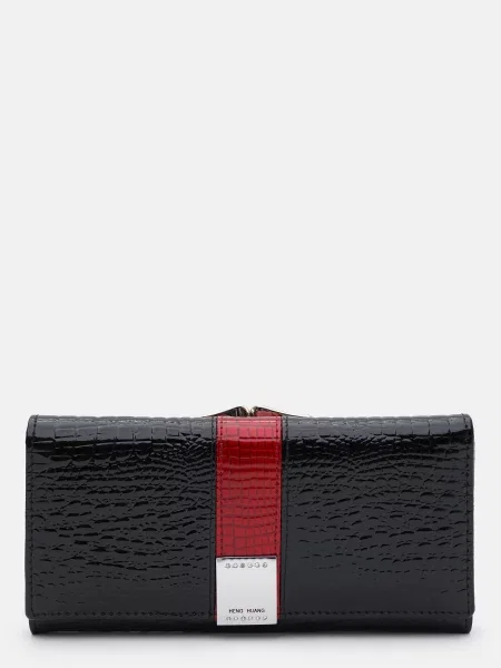 Кожаный кошелек Ricco Grande черный