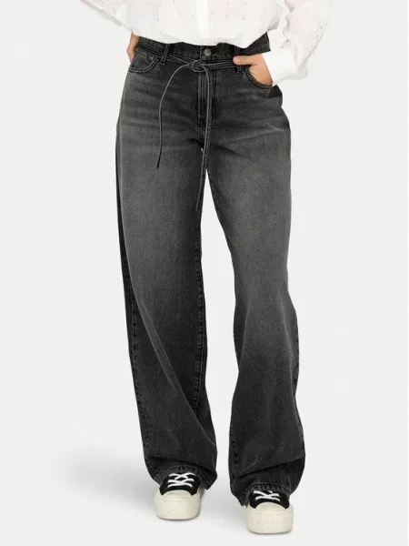 ONLY Blugi Gianna Balloon Fit negru