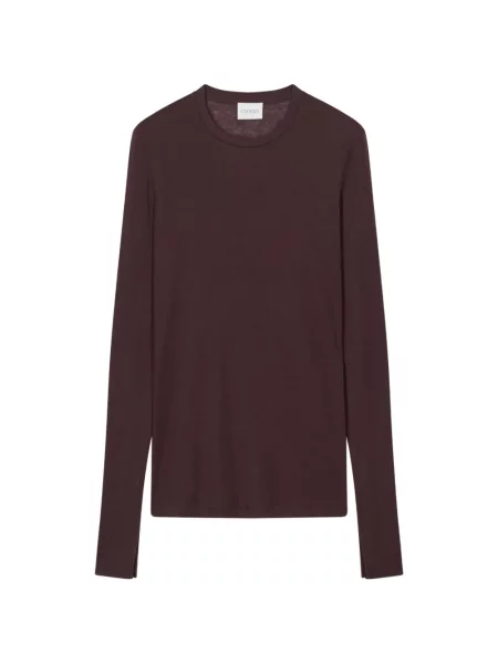 Lung tricou Closed maro