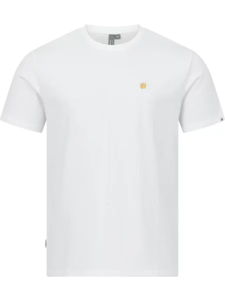 Ragwear Tričko šedá / oranžová bílá