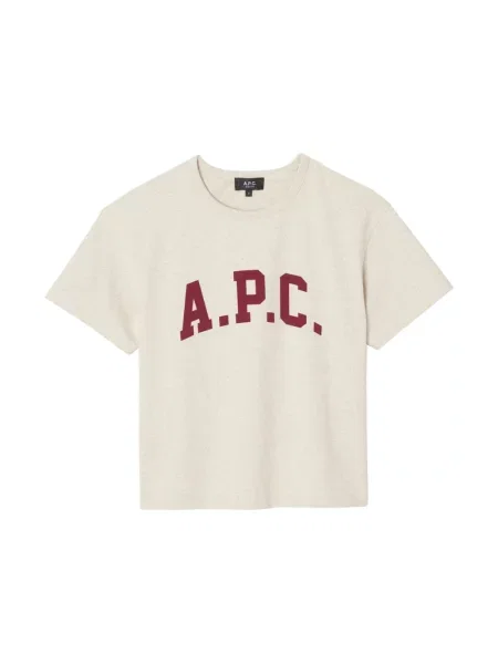 Koszulka A.p.c. beżowa