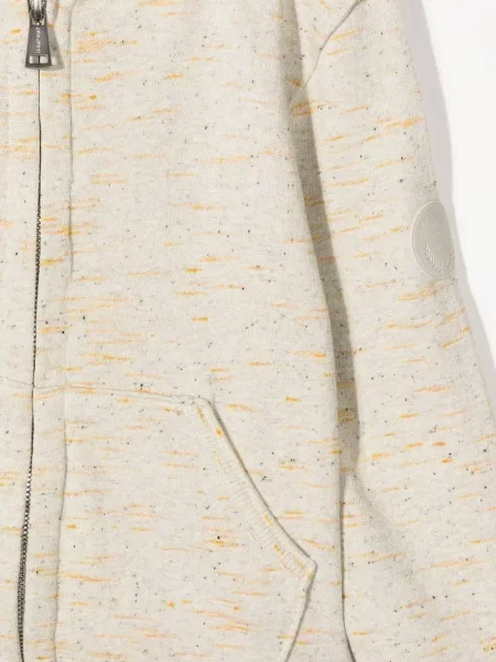Bluza z kapturem dziecięca Bonpoint szara