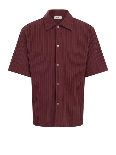WE Fashion Cămașă burgundy / vin roșu