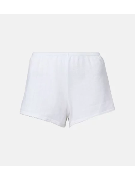 Pantaloni scurți Leset alb