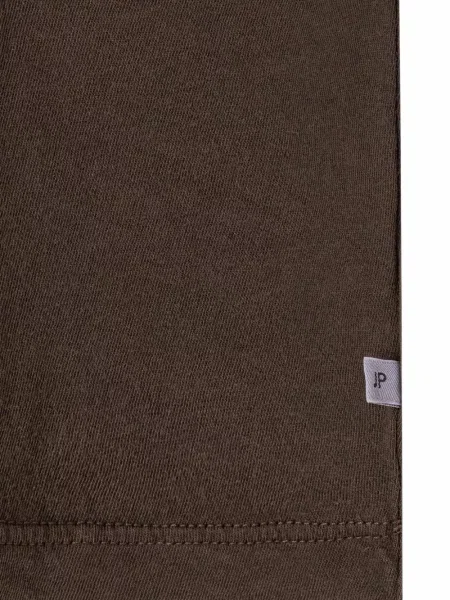 Tricou James Perse cu decolteu rotund maro