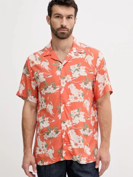 Srajca Tommy Hilfiger oranžna