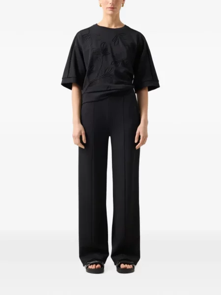 Pantaloni Bogner din jerseu negru
