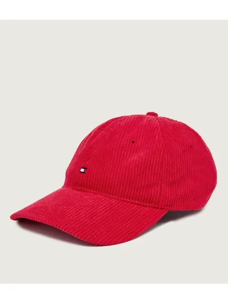 Tommy Hilfiger Șapcă baseball Cord 6 | catifea reiată roșu