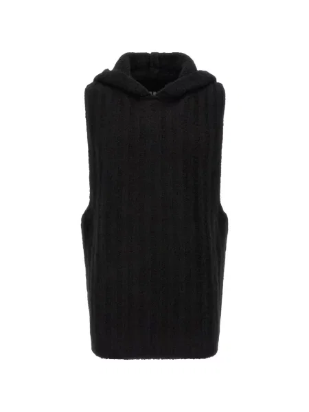 Cămașă Rick Owens cu glugă negru