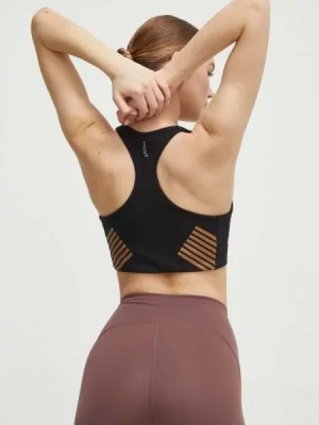 Sportovní podprsenka Emporio Armani černá