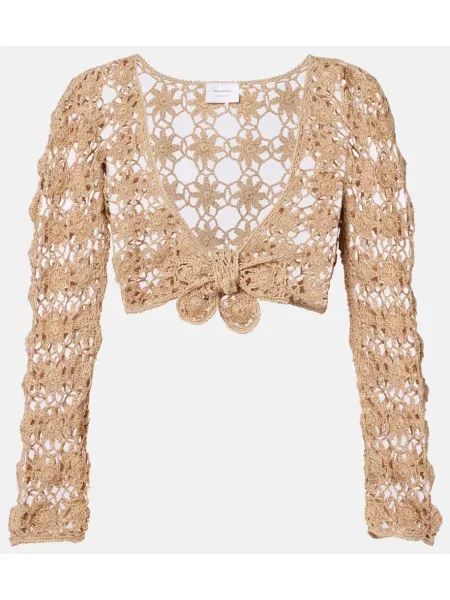 Top Anna Kosturova ošišan zlatna