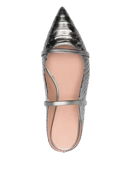 Papuci Malone Souliers din piele gri