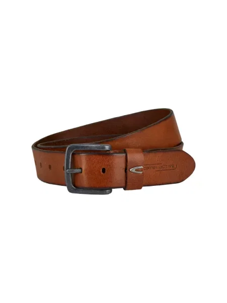 Pasek Camel Active skórzany brązowy
