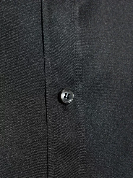 Cămașă Dolce & Gabbana de mătase lungă negru