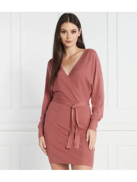Liu Jo Rose Rochie cu cordon roz