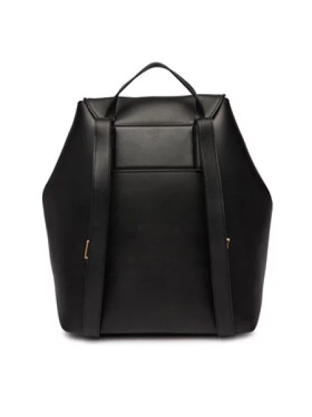 Calvin Klein Nahrbtnik Foil Logo Large Flap Backpack črna