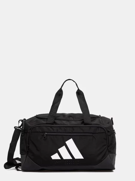 ADIDAS PERFORMANCE Geantă sport Training Defender / alb negru