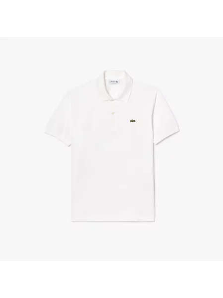 Lacoste Koszulka Polo Classic Fit Light Piqué biała