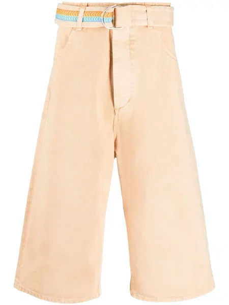 Džínové šortky Marcelo Burlon County Of Milan oranžové