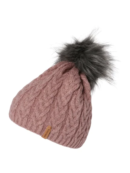 Chillouts Kapa Tabea antracit / prljavo roza siva