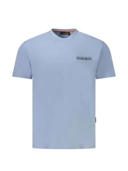 Tricou Napapijri cu imagine albastru