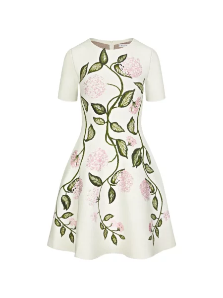 Rochie maxi Oscar De La Renta din jacard de costum