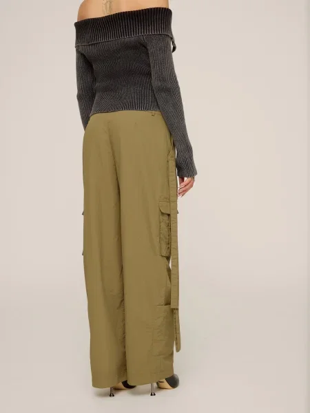 Cheyenne Ochsenknecht Pantaloni verde