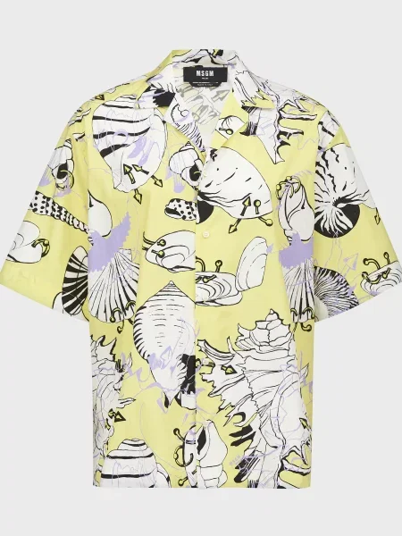 Сорочка Msgm жовта