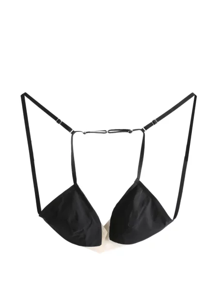 Háromszög melltartó Rick Owens fekete