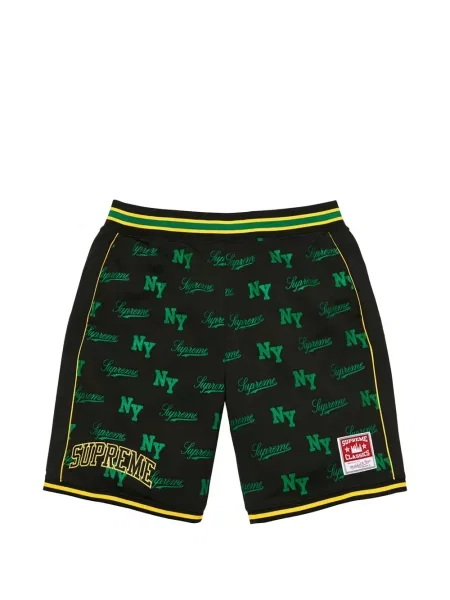 Baschet pantaloni scurți Supreme negru