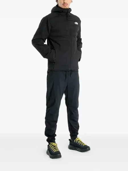 Geacă The North Face cu glugă negru