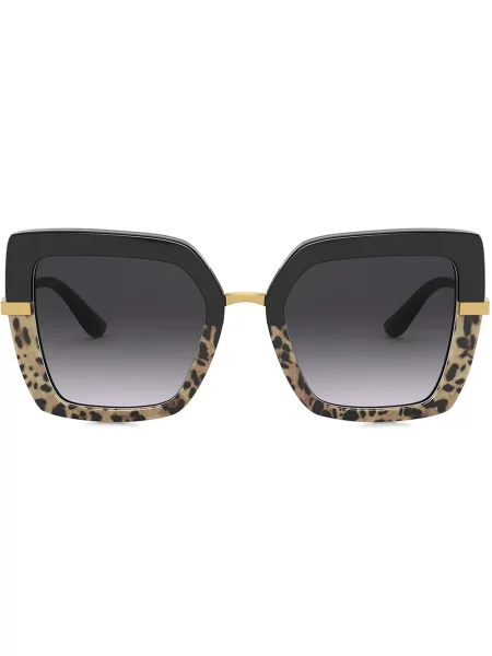 Sunčane naočale Dolce & Gabbana Eyewear s printom crna