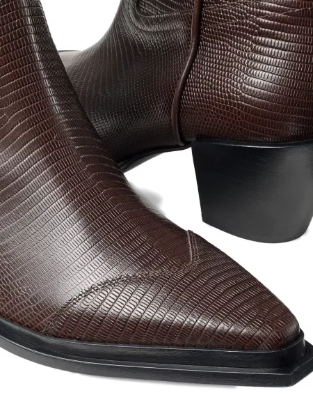 Botine Jimmy Choo maro