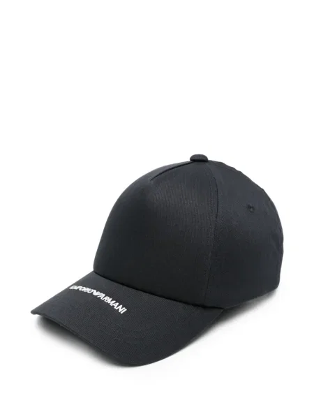 Șapcă Emporio Armani cu autograf negru