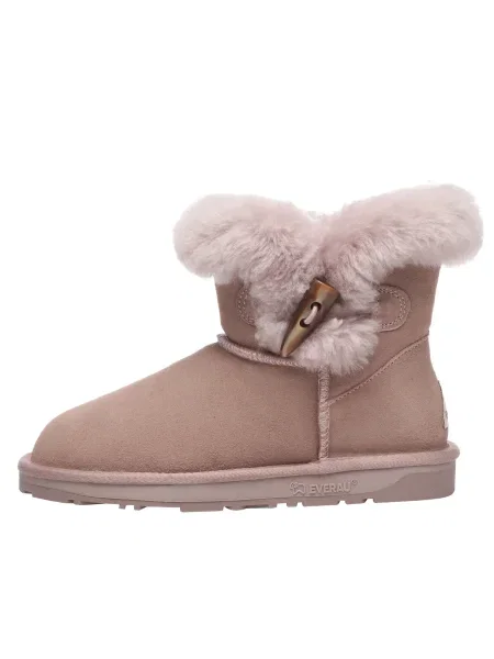 Everau Škornji Robin staro roza